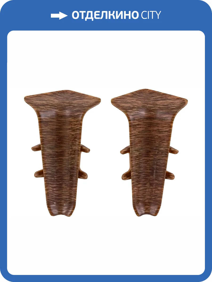 Внутренний угол Ideal Деконика Орех 55 мм фото 2