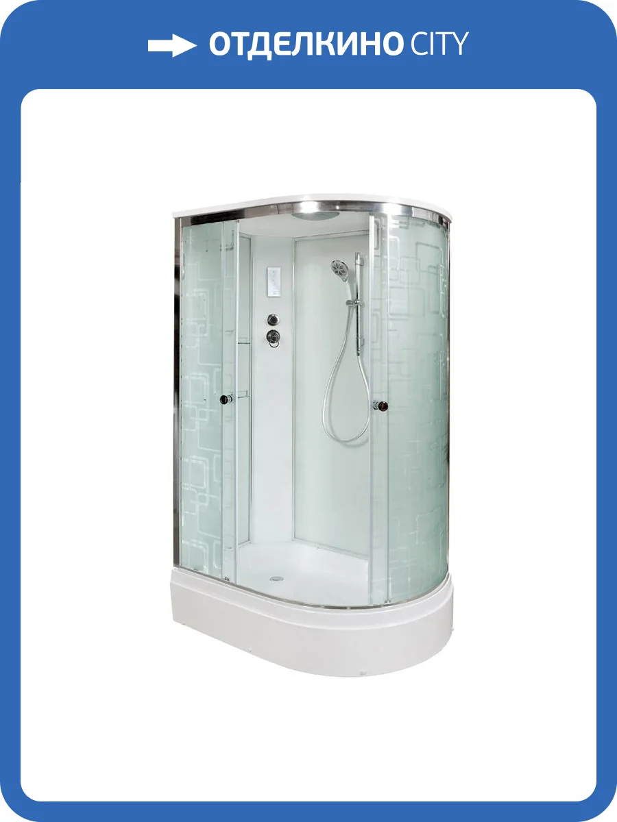 Душевая кабина AvaCan EM2712LEL с электрикой, 120x80x220 фото 14