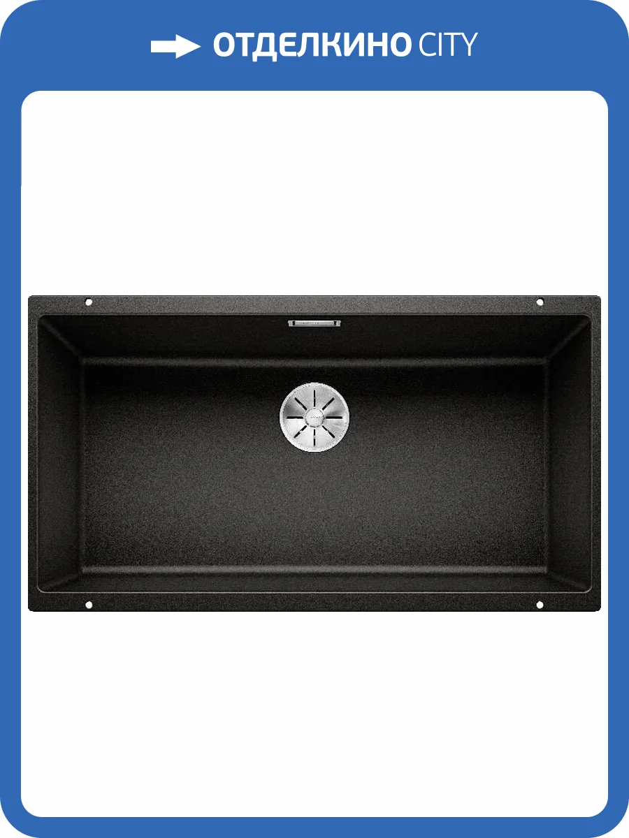 Мойка кухонная Blanco Subline 800-U 526005 черный фото 3