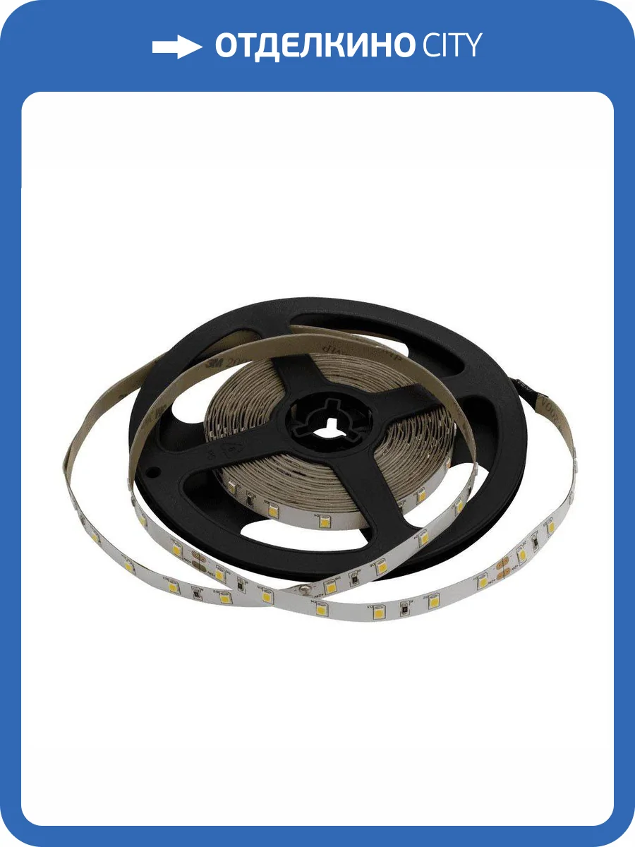 Светодиодная лента SWG 4,8W/m 60LED/m 2835SMD теплый белый 5M 005272 фото 7