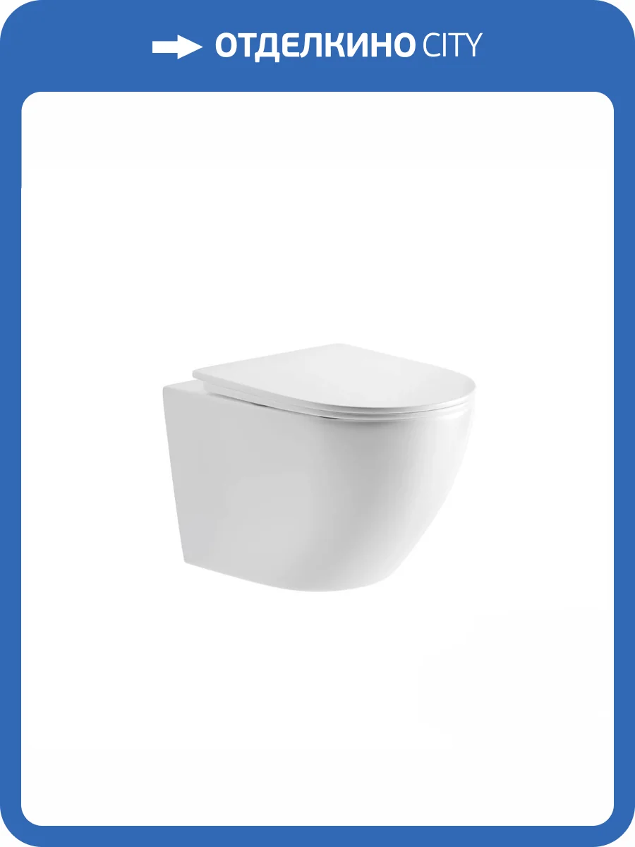 Унитаз подвесной Gid Tornado 62265Y Tr2198TFB фото 2