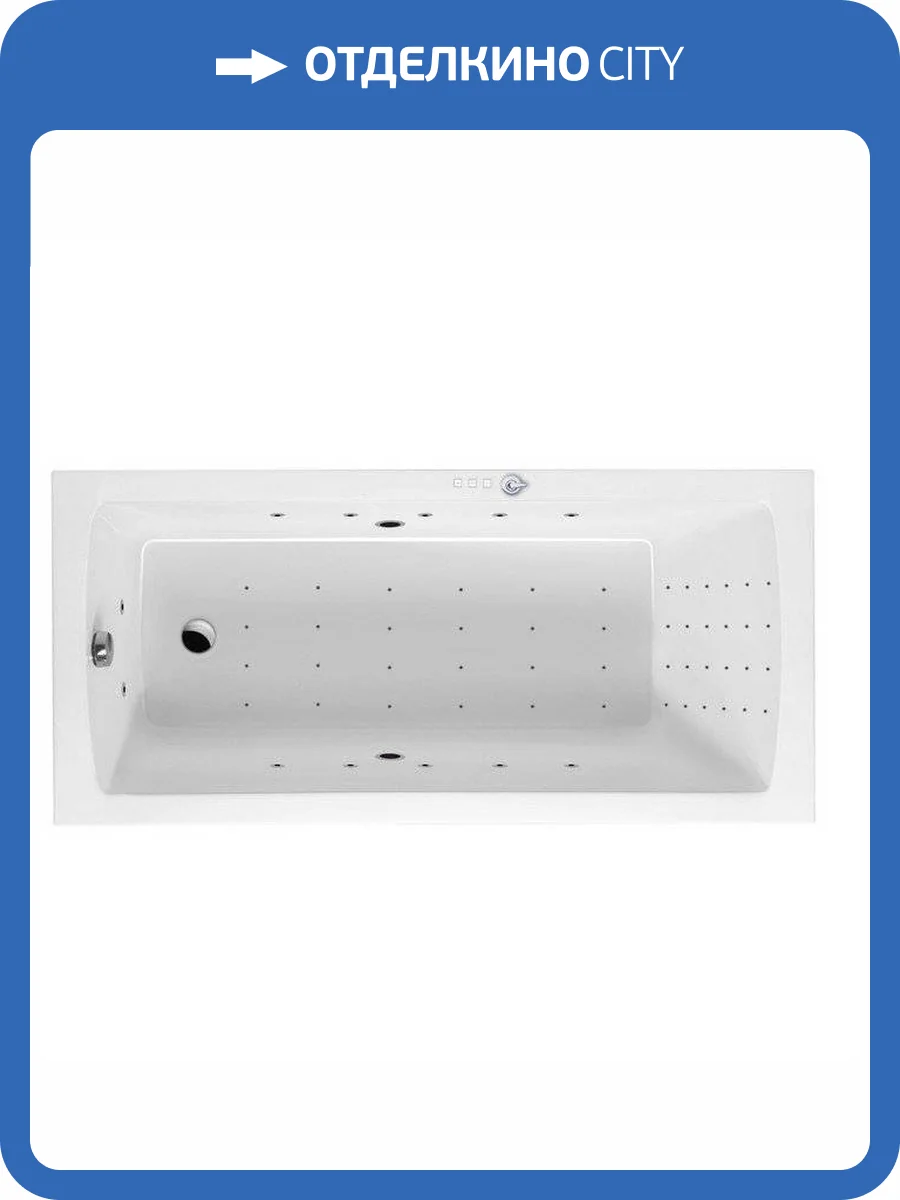 Акриловая ванна Excellent Aquaria NANO WAEX.AQU17.NANO.CR 170x75 хром фото 10