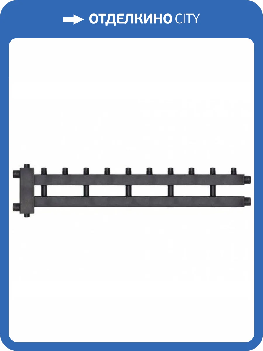 Коллектор Rommer с гидроразделителем на 4+1 контура 1 1/2 фото 2