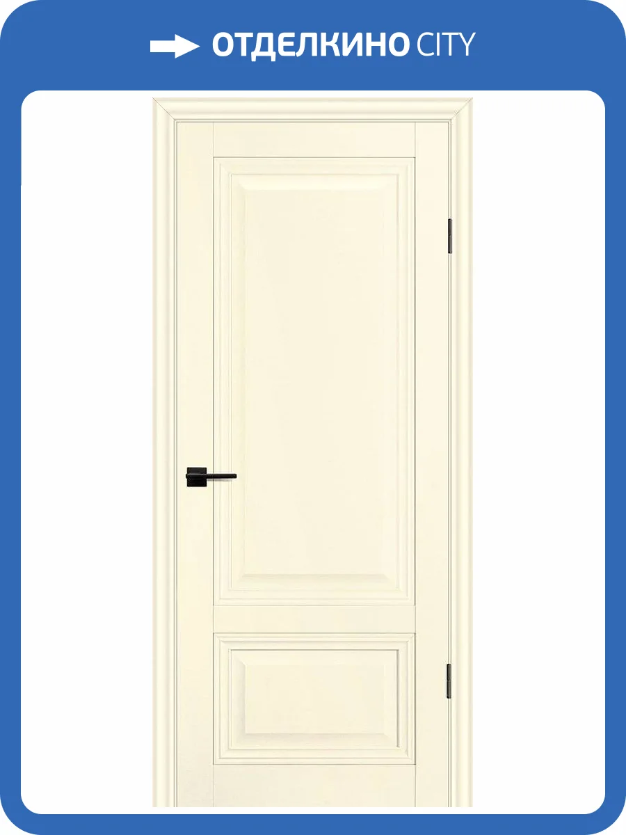 Межкомнатная дверь Profilo Porte экошпон PSC-38, глухая, магнолия 900x2000 фото 2