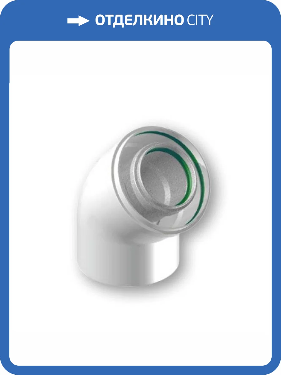 Угол коаксиальный Termica 45 d=60/100мм COU645 фото 3