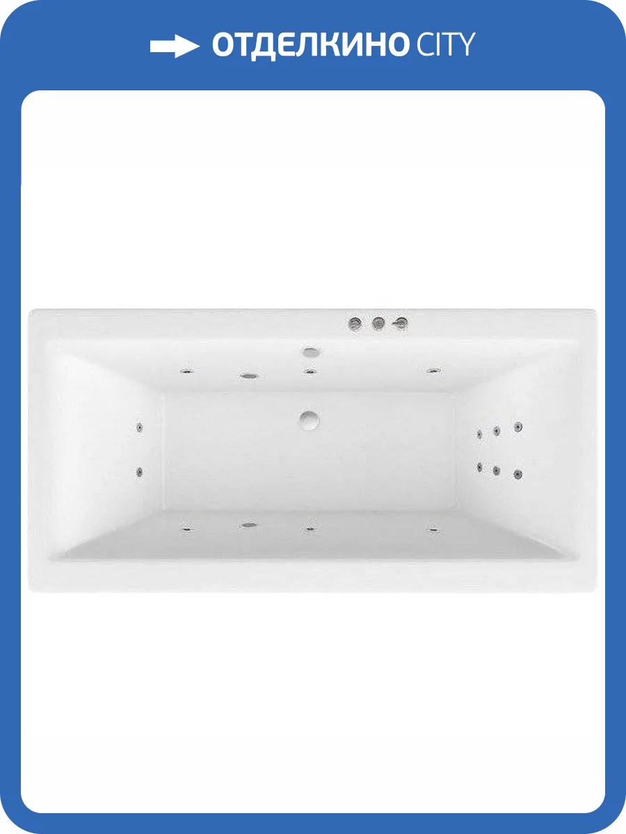 Акриловая ванна Excellent Pryzmat Slim WAEX.PRY18S.SMART.CR 180x80 фото 9