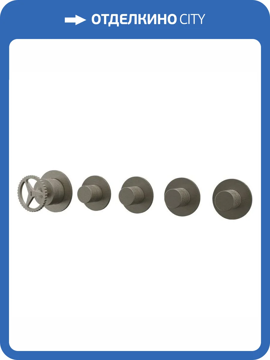 Смеситель для душа Remer Chrono CH98D4PXV сталь фото 3