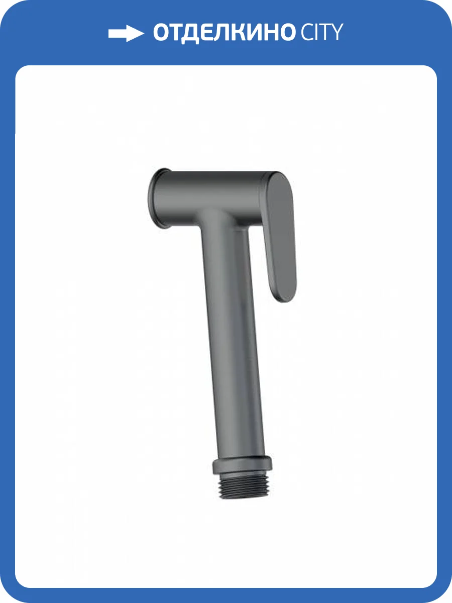 Гигиеническая лейка Wonzon & Woghand WW-88PQ01-BGM темный графит фото 3