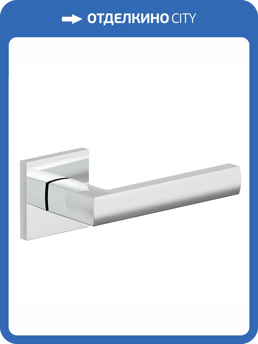 Дверная ручка Bravo AS-300 Chrome фото 2