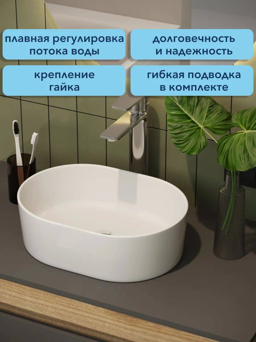Смеситель для раковины Watersense Jessie W00336 хром фото 3