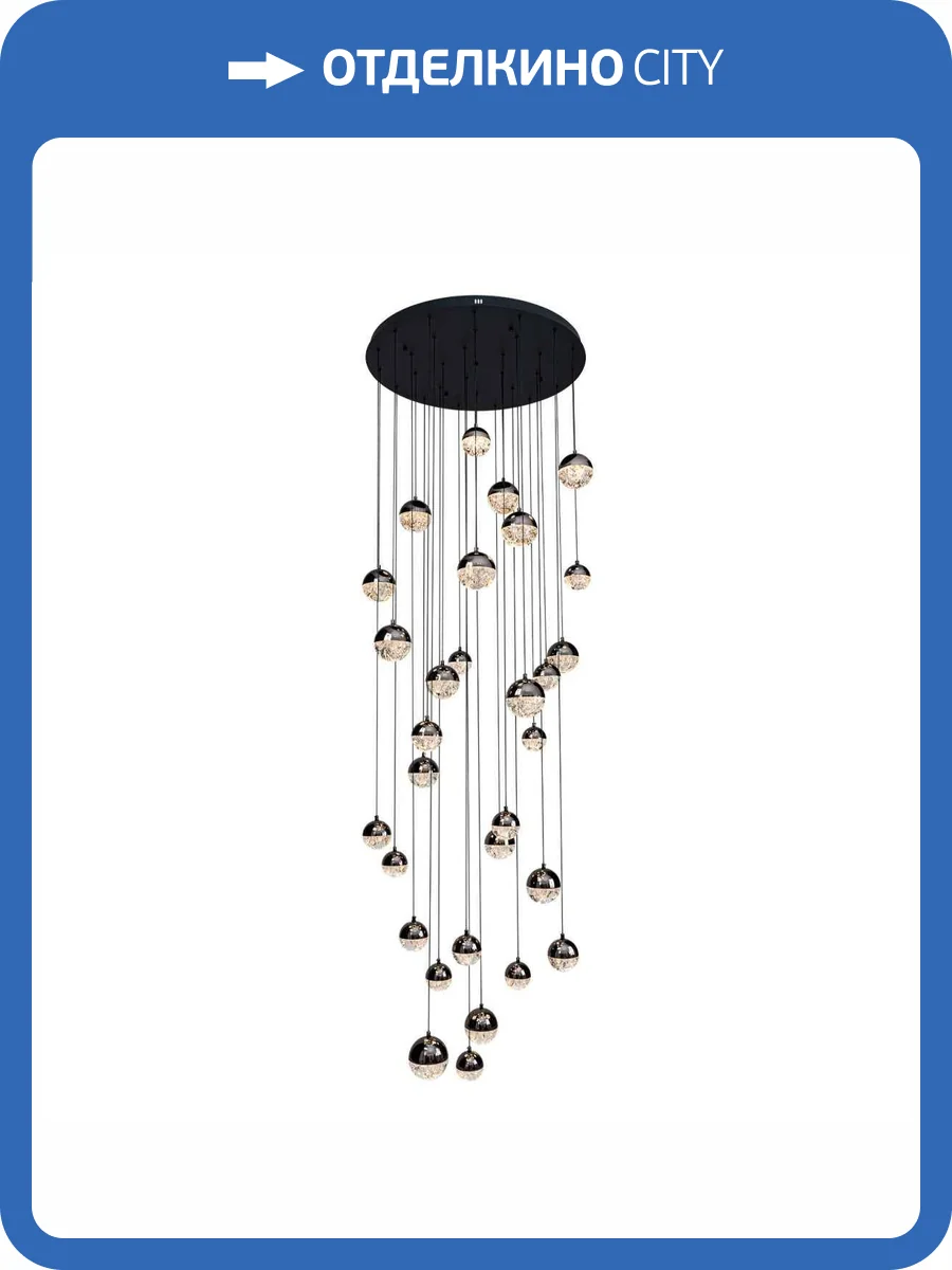 Подвесная люстра Modelux ML.2408.30 BK фото 9
