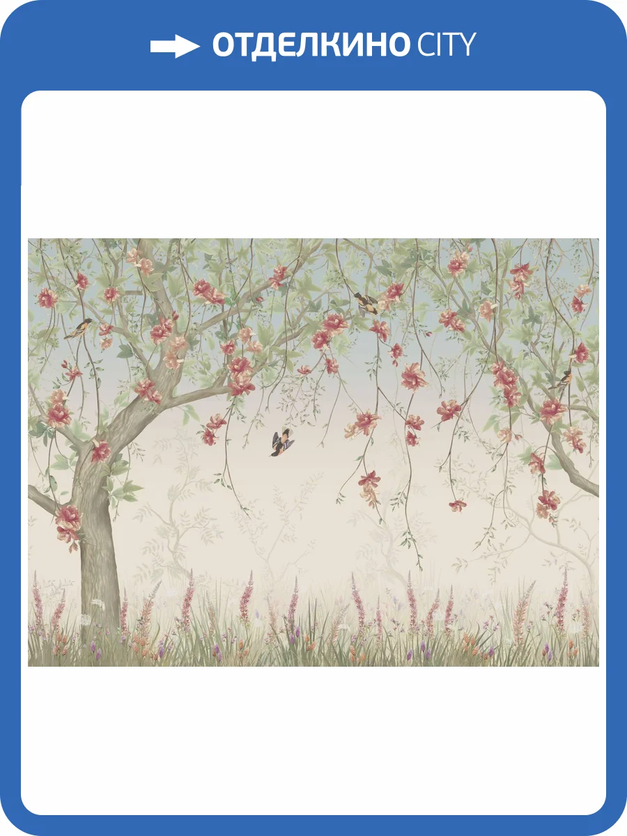 Бесшовные Eco обои Ortograf Chinoiserie 33938 Inspiration Ворс+ ОЕ+ фото 2