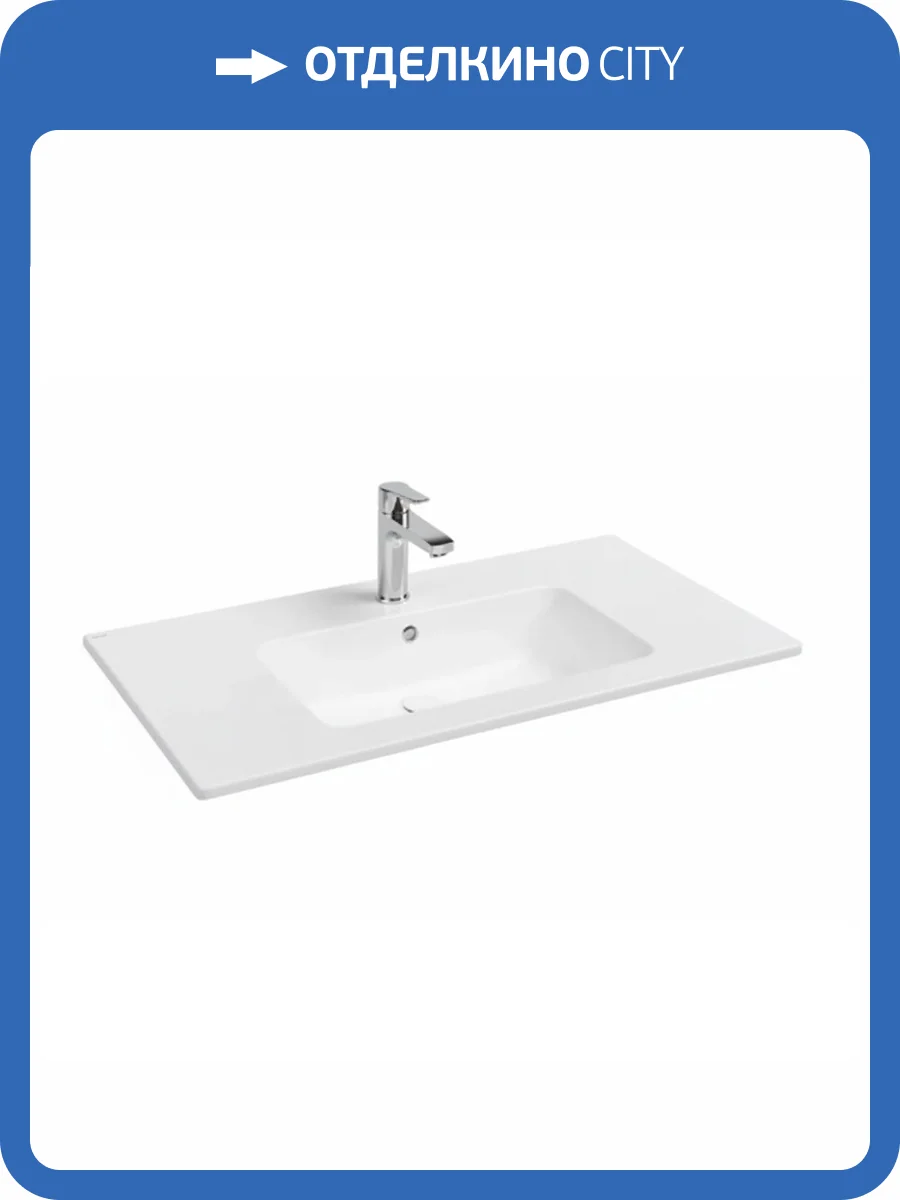 Раковина Isvea SistemaT 10SL50091SV 92 см фото 3