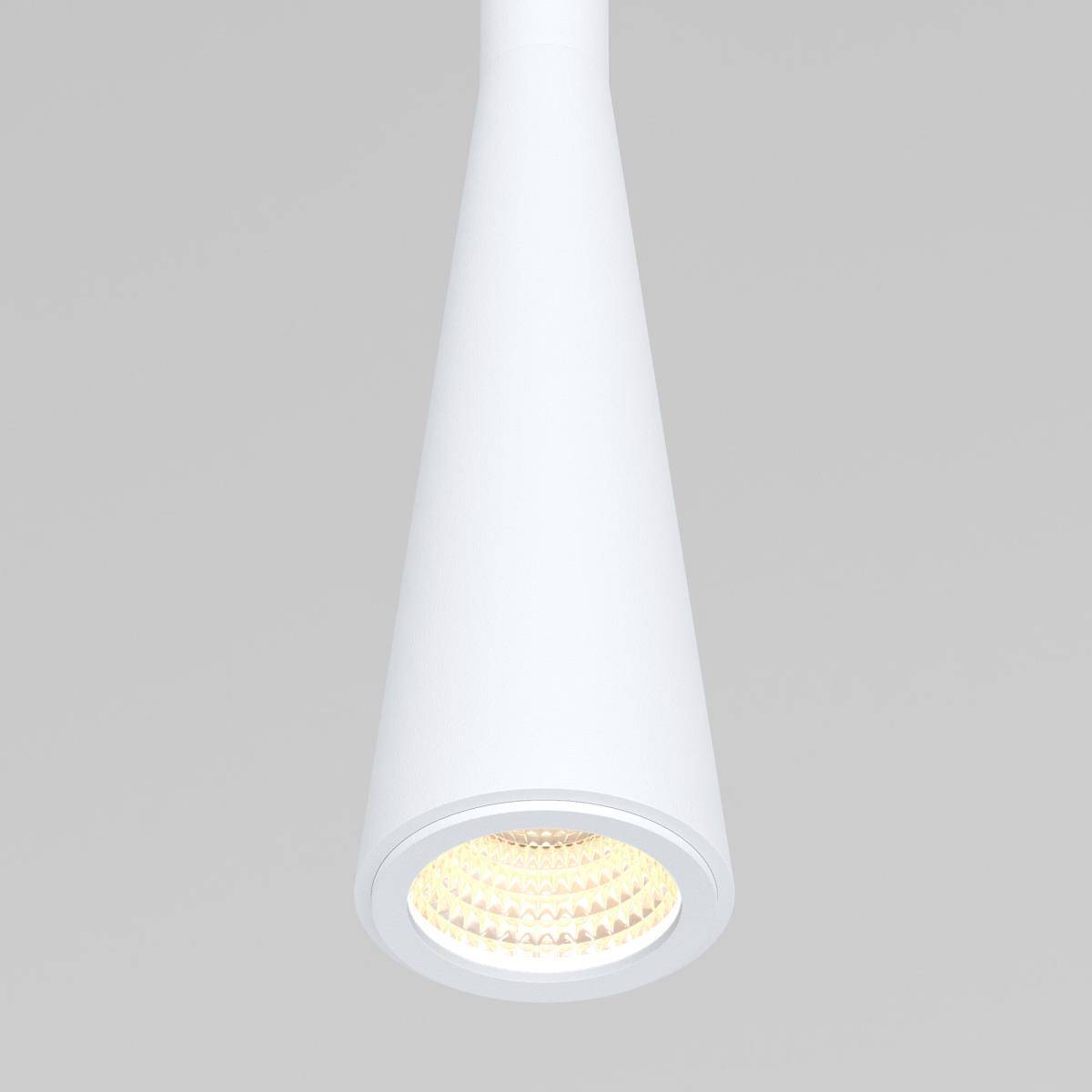 Подвесной светодиодный светильник Elektrostandard Vist 50312 LED 7W 3000K белый фото 3