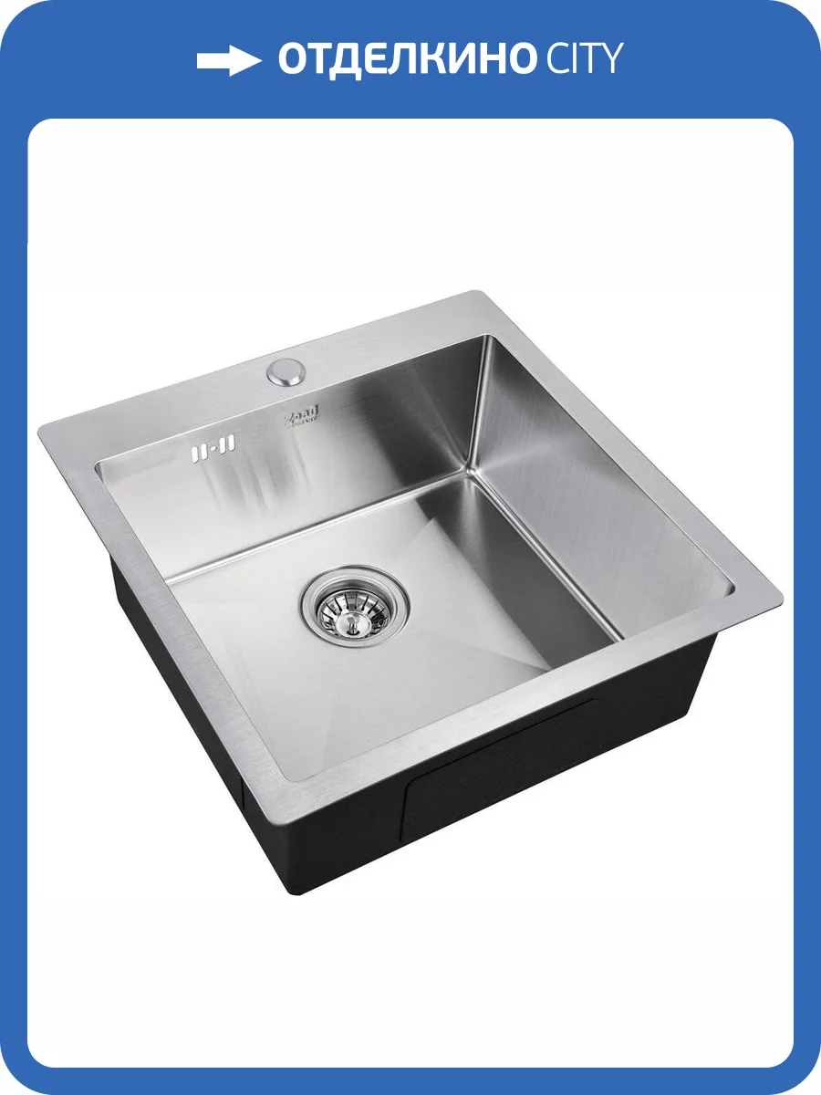 Мойка кухонная Zorg Inox R 5151 фото 3
