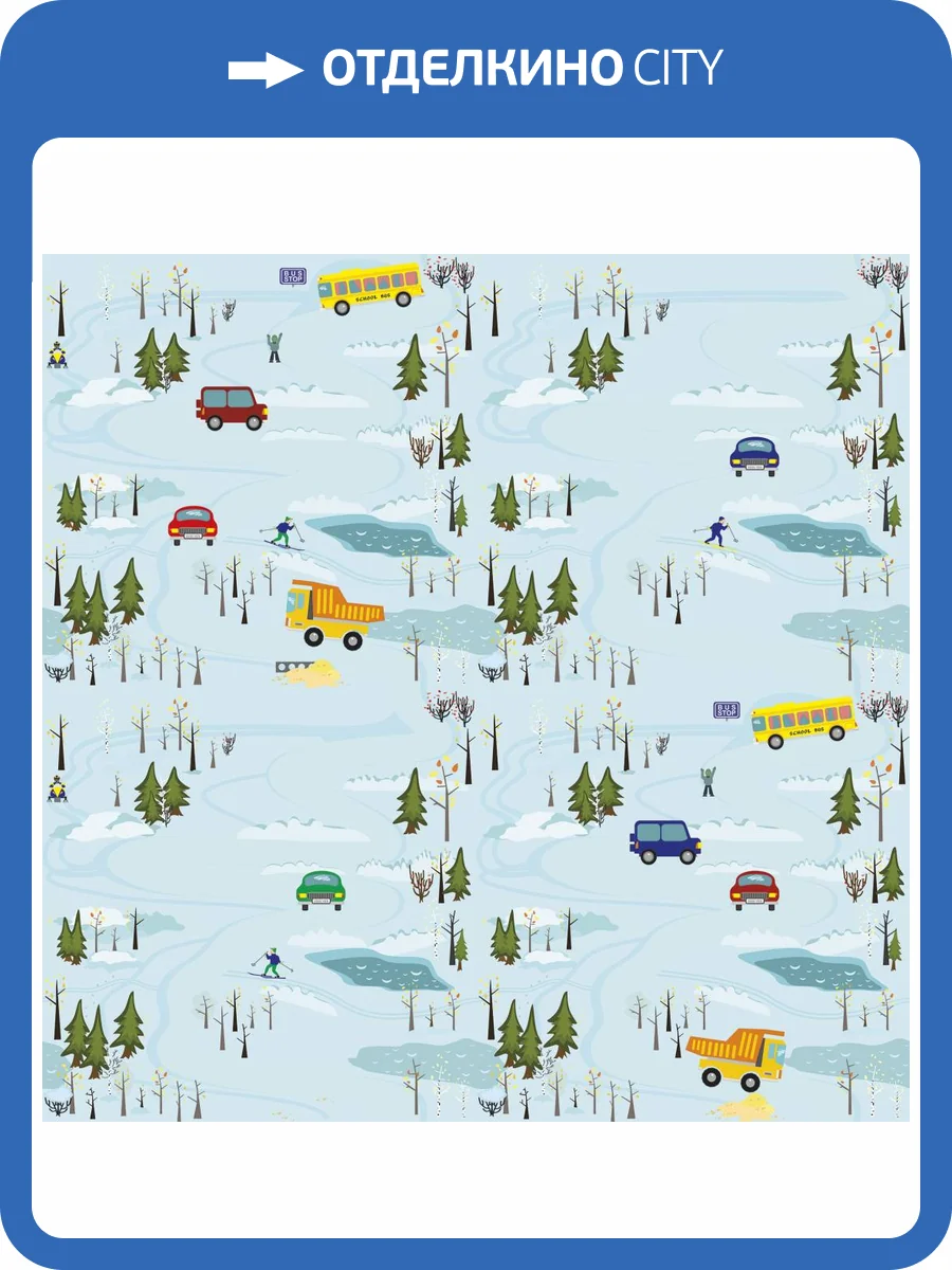 Фреска Ortograf Для самых маленьких 32914 Дороги 2 Филиграна со стразами FM-F/S фото 2