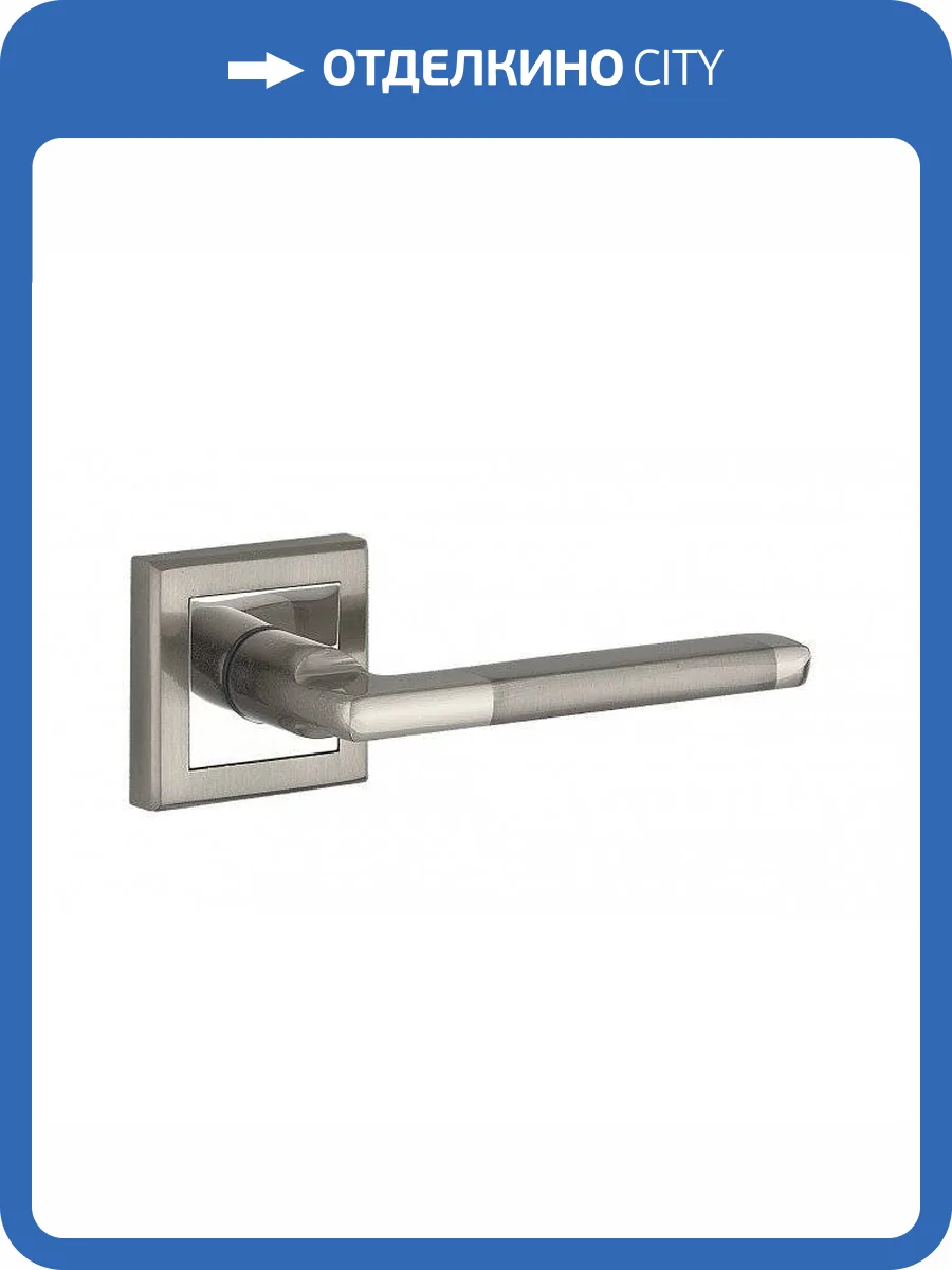 Ручка BUSSARE VALENTINA E-08-15 CHROME/S.CHROME хром / матовый хром фото 2