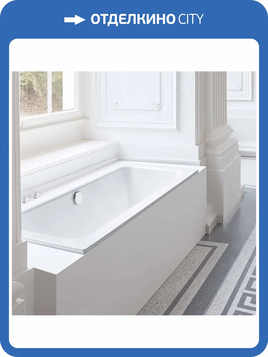 Стальная ванна Bette One 3311-000 PLUS 170x70 с шумоизоляцией фото 3