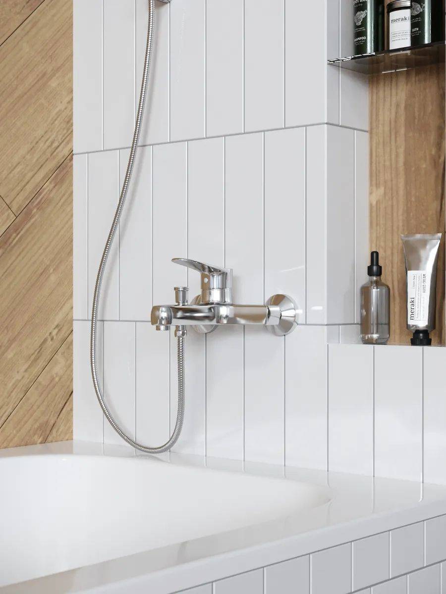 Смеситель для ванны Watersense Belinda W00335 хром фото 6