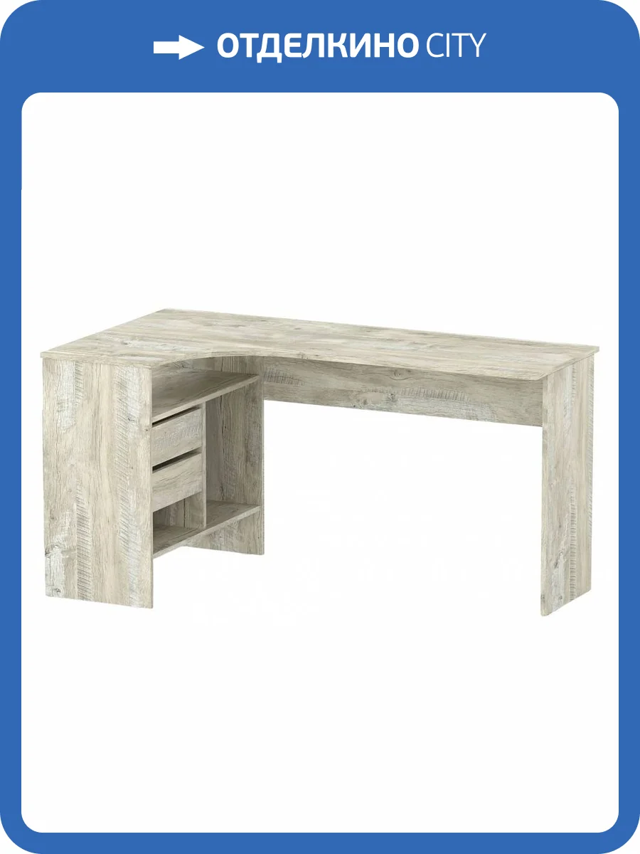 Стол письменный Сокол СПм-25Л 00-00016791 Дуб юкон фото 4