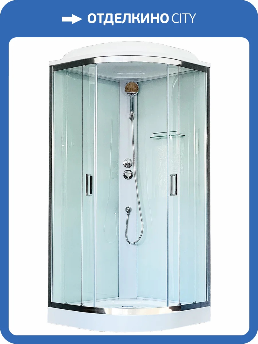 Душевая кабина Royal Bath HK RB90HK5-WT-CH фото 4