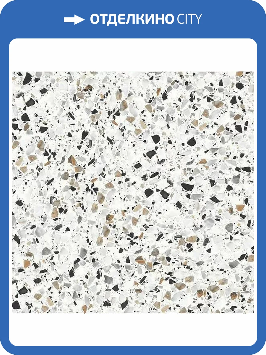 Керамогранит ITC Capitone White Sugar 60x60 фото 3