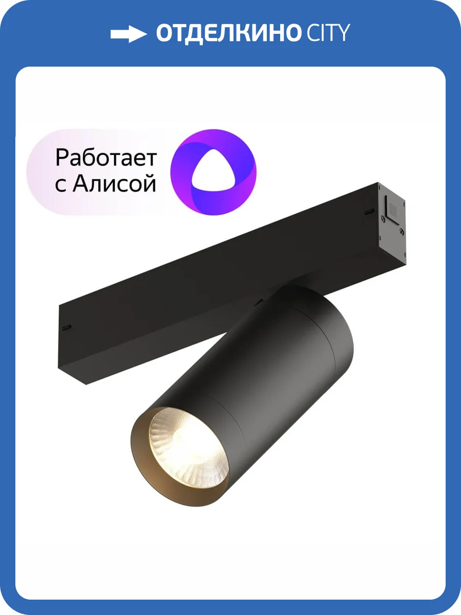 Трековый светильник Denkirs Smart DK8020-BK фото 5