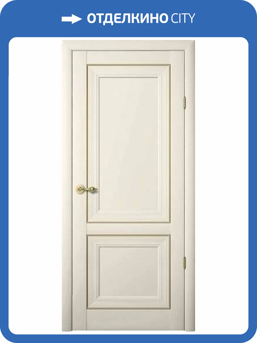 Межкомнатная дверь Albero Империя Прадо полотно Ваниль 700x2000 фото 2