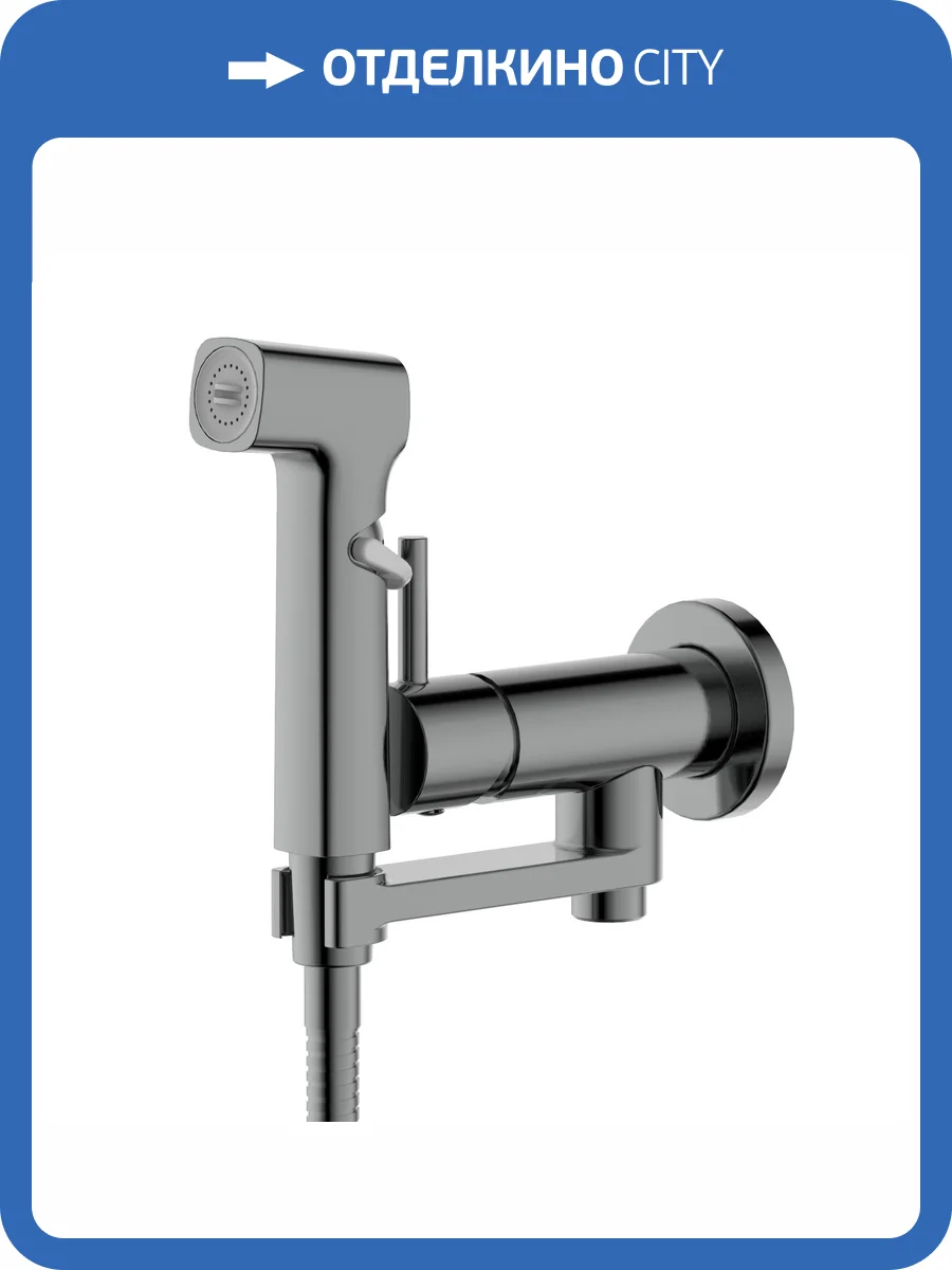 Гигиенический душ Aquatek Ника AQ1819BGM оружейная сталь фото 10