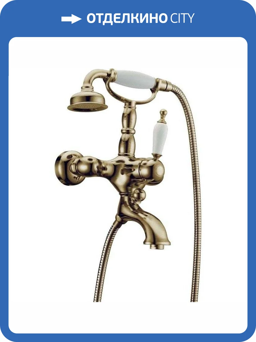 Смеситель для ванны Boheme Medici 303 Ripresa фото 3