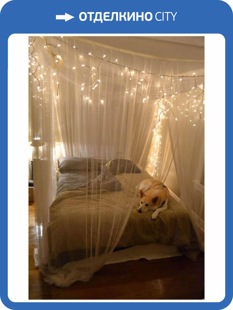 Светодиодная гирлянда Uniel бахрома 220V белый ULD-B3010-200/DTA White IP20 07949 фото 5