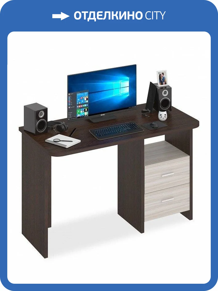 Стол письменный Merdes Домино Lite MER_SKL-Pryam120R_VK фото 2