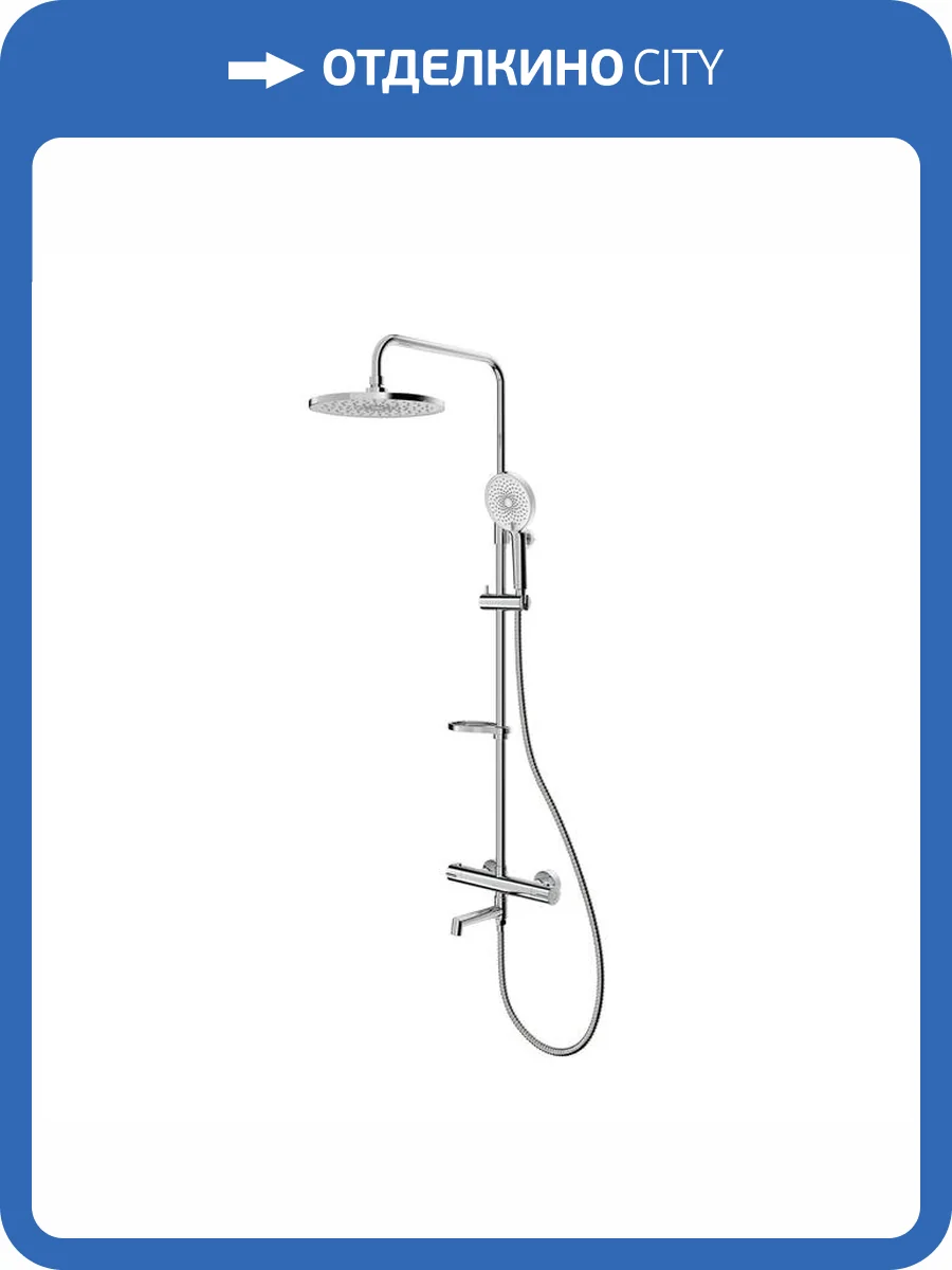 Душевая стойка Milardo Ideal Spa ILSSBTHM06 хром фото 9