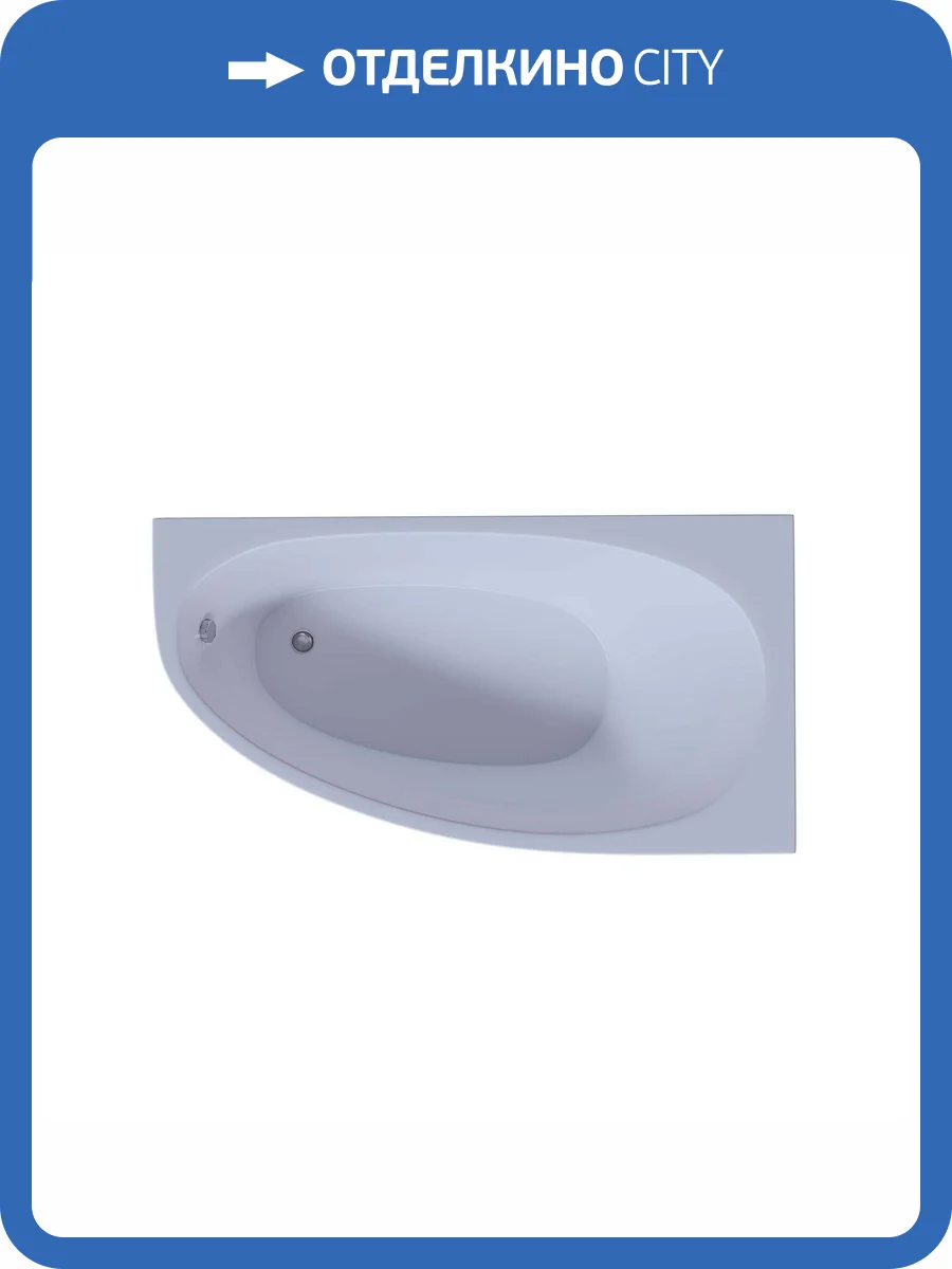 Акриловая ванна Aquatek Дива 160x90 правая фото 9