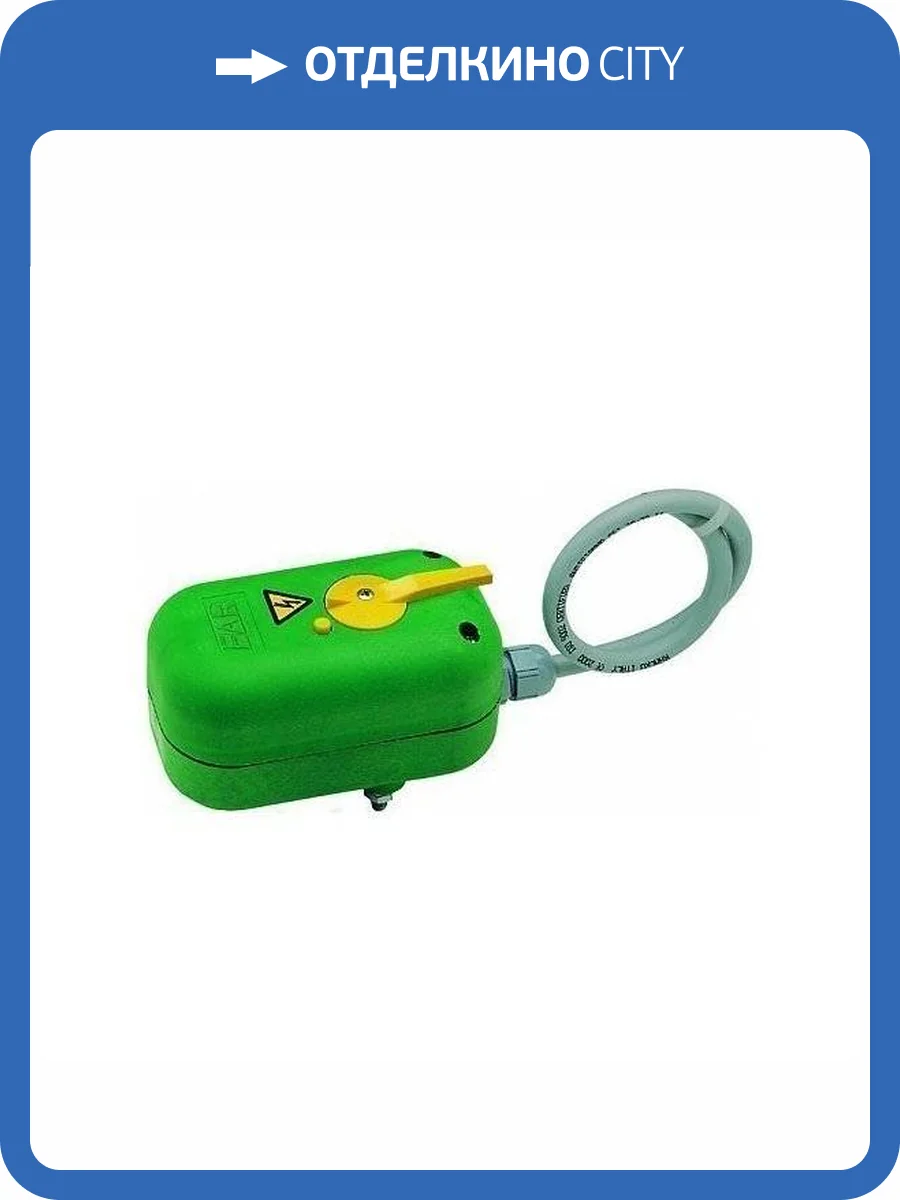 Электрическое сервоуправление FAR с ручной деблокировкой 220 В, 40сек. фото 2