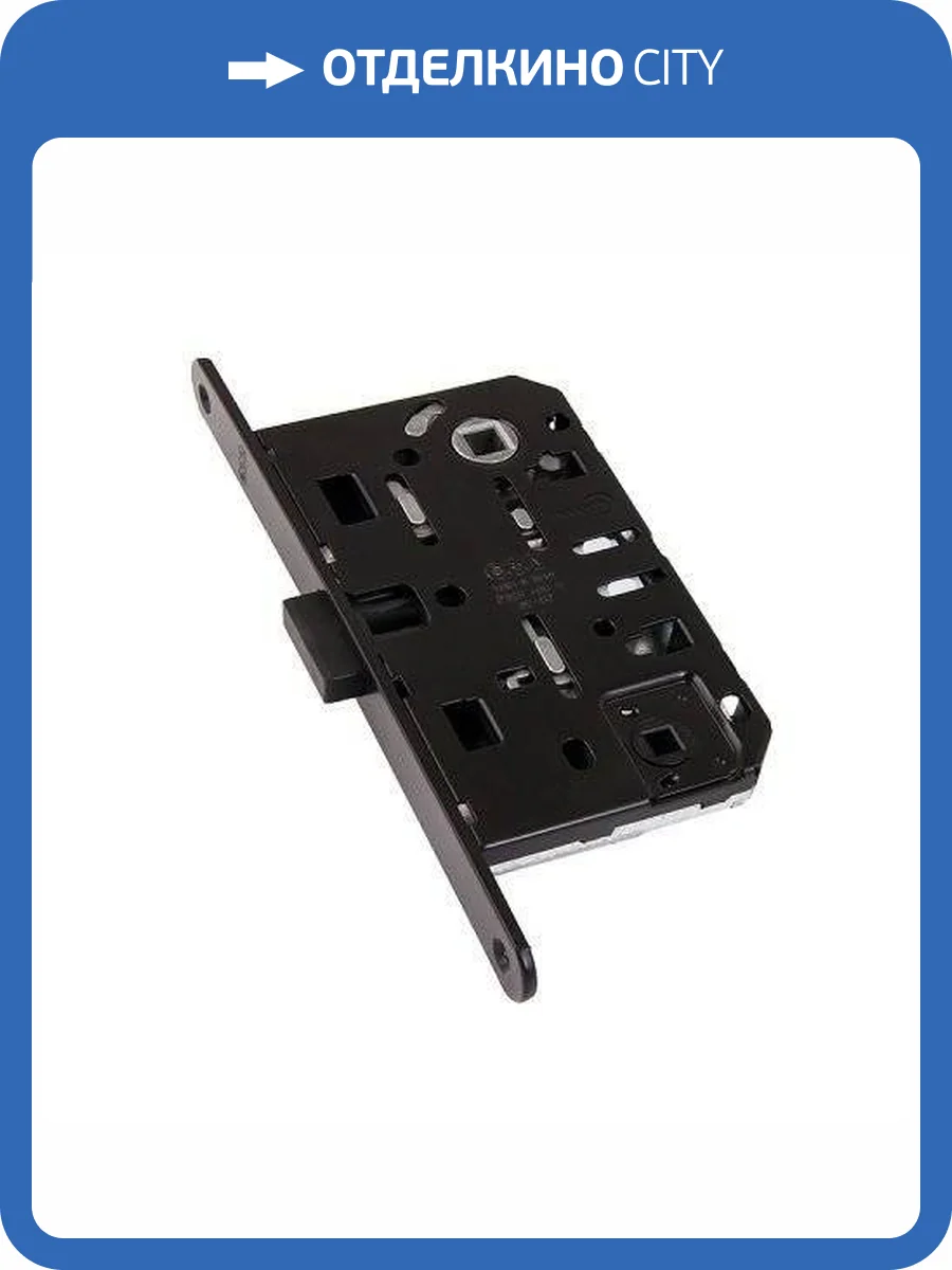 Замок AGB Mediana Polaris B06102.50.93.567 черный, с ответной планкой B02402.05.93 фото 6