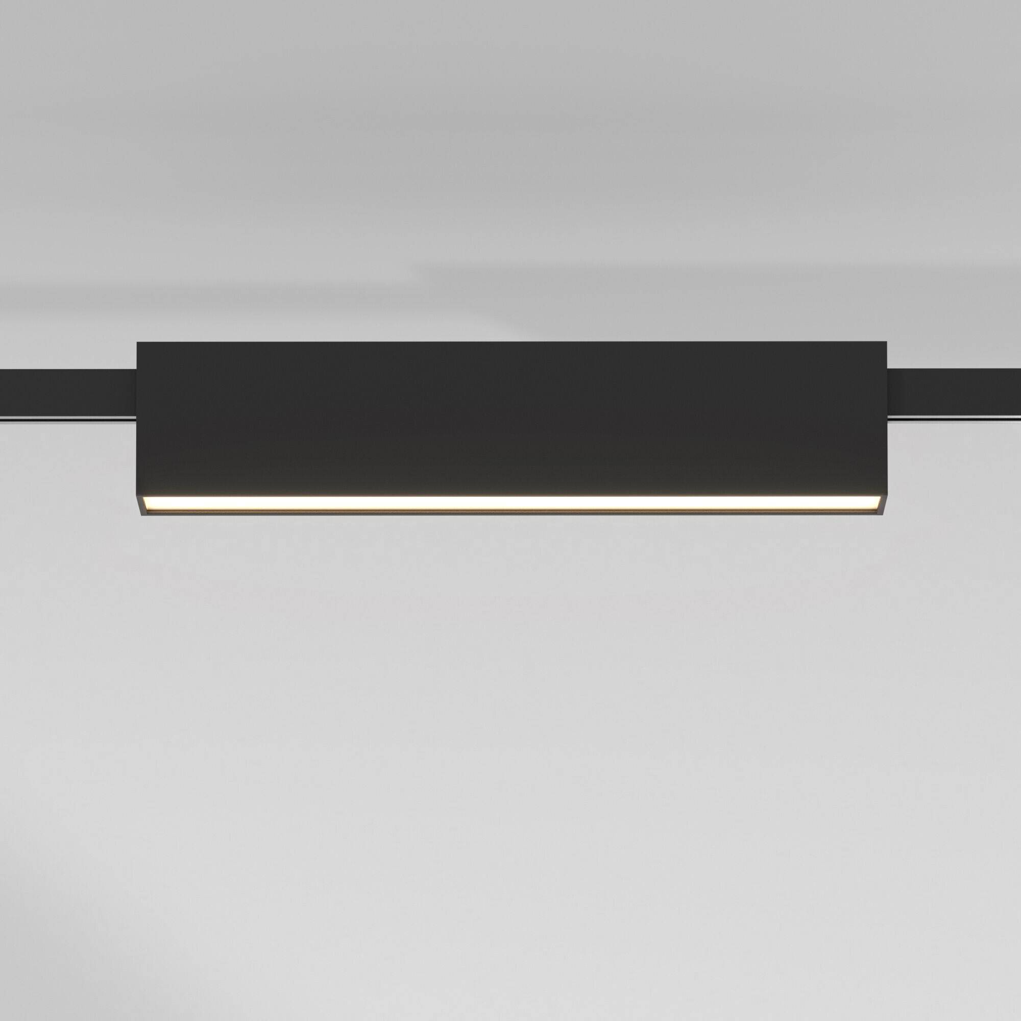 Трековый линейный светодиодный светильник Elektrostandard Esthetic Magnetic 85123/01 12W 3000K черный фото 2