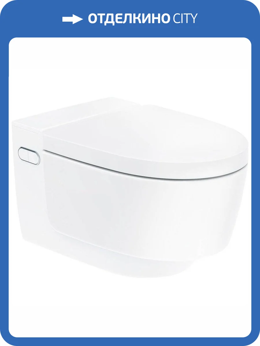 Унитаз подвесной Geberit AquaClean 146.214.11.1 Mera Comfort альпийский белый фото 12
