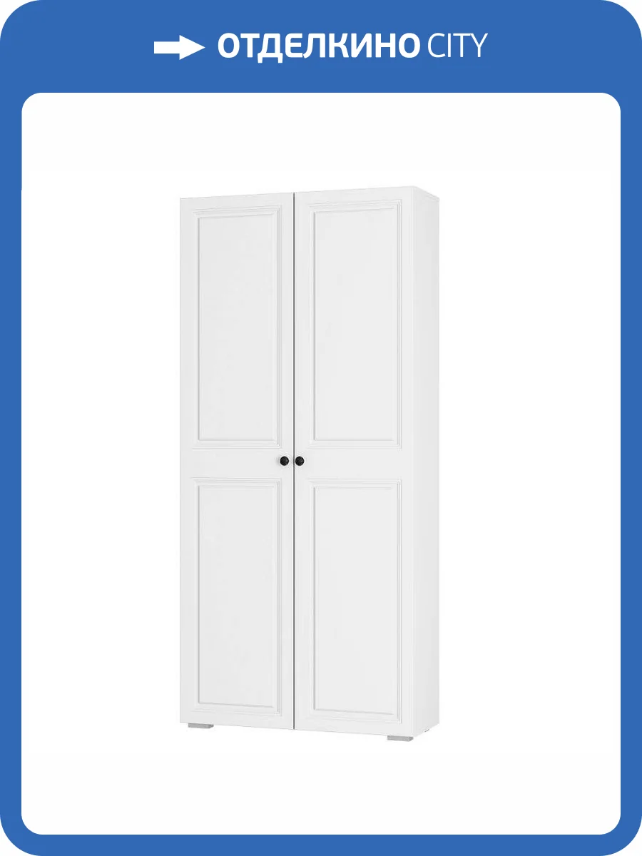 Шкаф БТС МЕБЕЛЬ Софт 00-00143375 белый фото 4