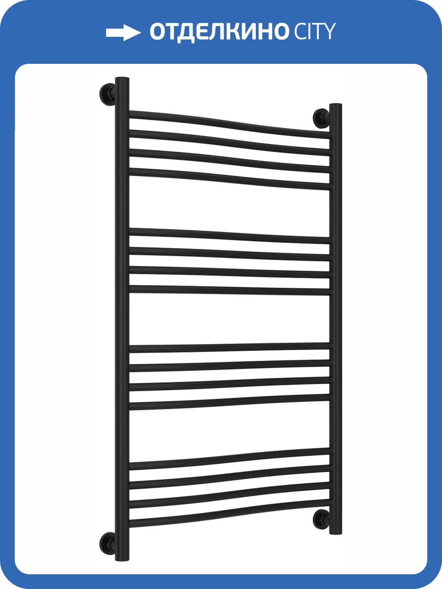 Полотенцесушитель водяной Сунержа Флюид+ 31-0222-1060 1000х600 фото 3