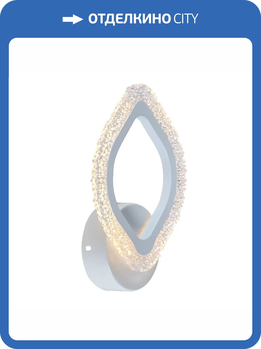 Настенный светодиодный светильник Profit Light 8018/1W WHT фото 4