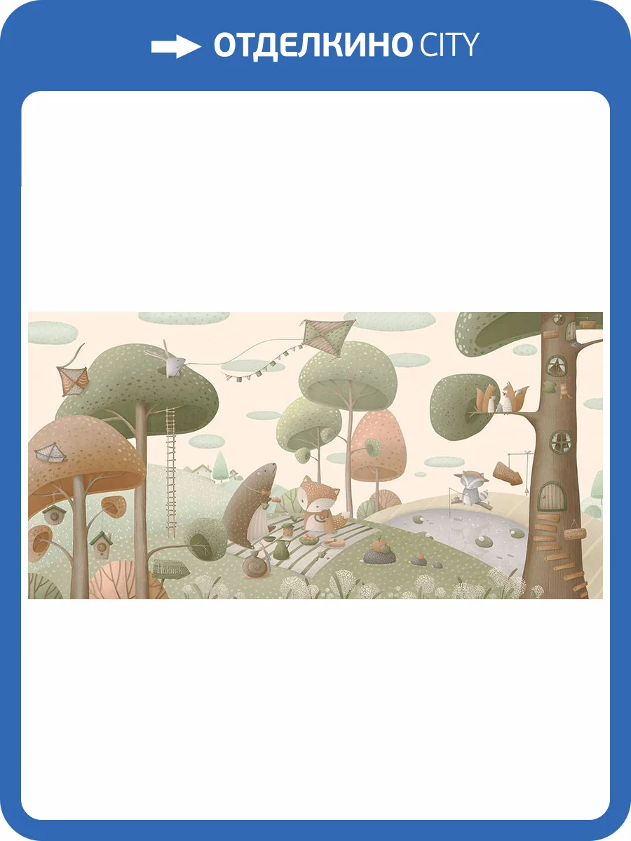 Фреска La Stanza Alba 800723 ардженто (размер на заказ) фото 2