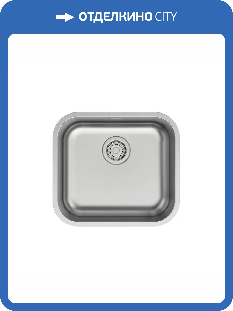 Мойка кухонная Iddis Mate MAT49S0i77 49x44 сатин фото 5