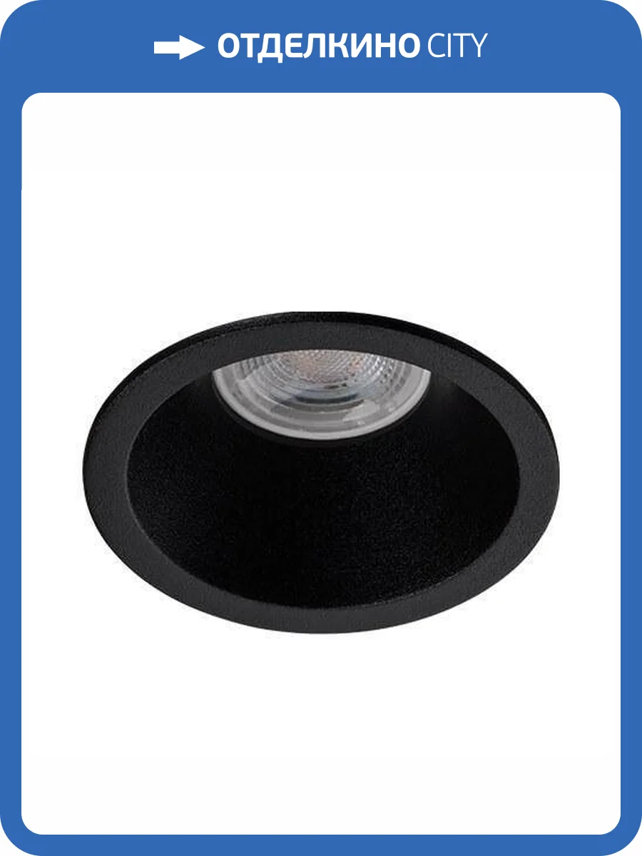 Встраиваемый светильник Italline M01-1010 black фото 2