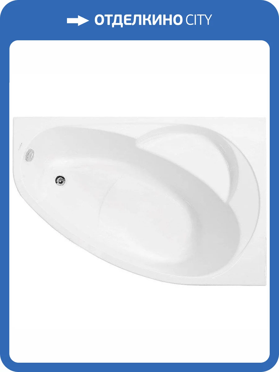 Акриловая ванна Vagnerplast Flora 150x100 правая, ультра-белая фото 10