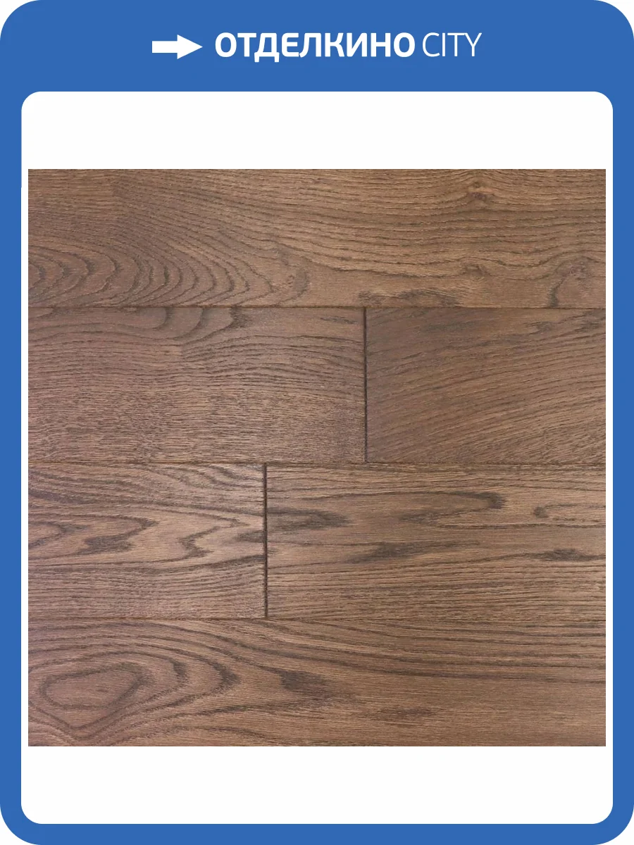 Двухслойная инженерная доска Primavera Oak Polvo 400-1300x145x15 фото 2