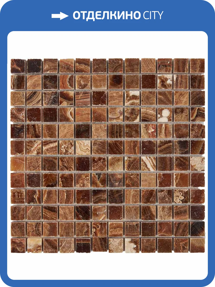 Мозаика Pixel Mosaic Оникс PIX206 (2.3x2.3) 30.5x30.5 фото 2