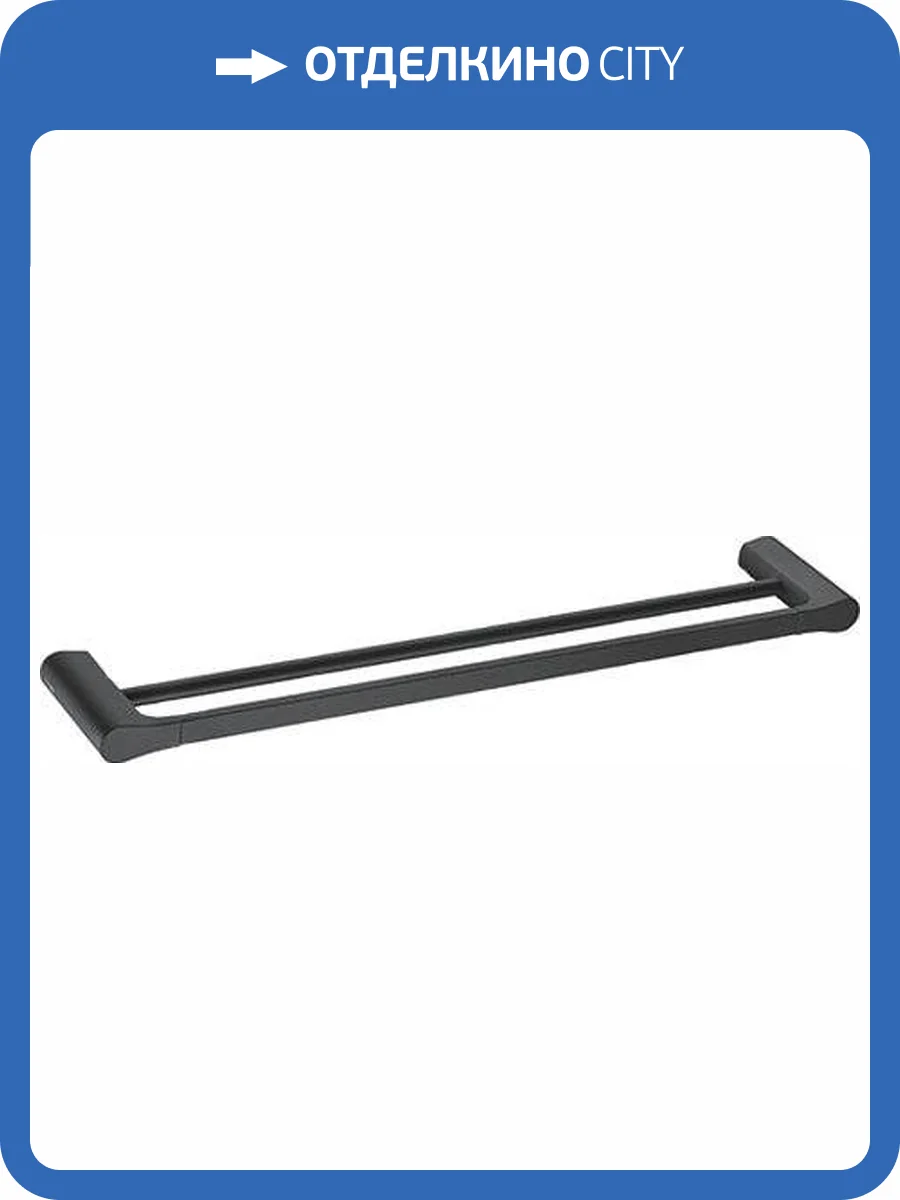 Полотенцедержатель Wasserkraft Elbe K-7240 двойной фото 4