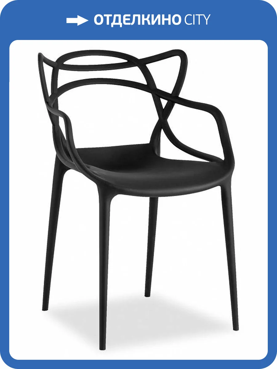 Стул Stool Group Margarita NEW Y824 black пластик черный фото 8