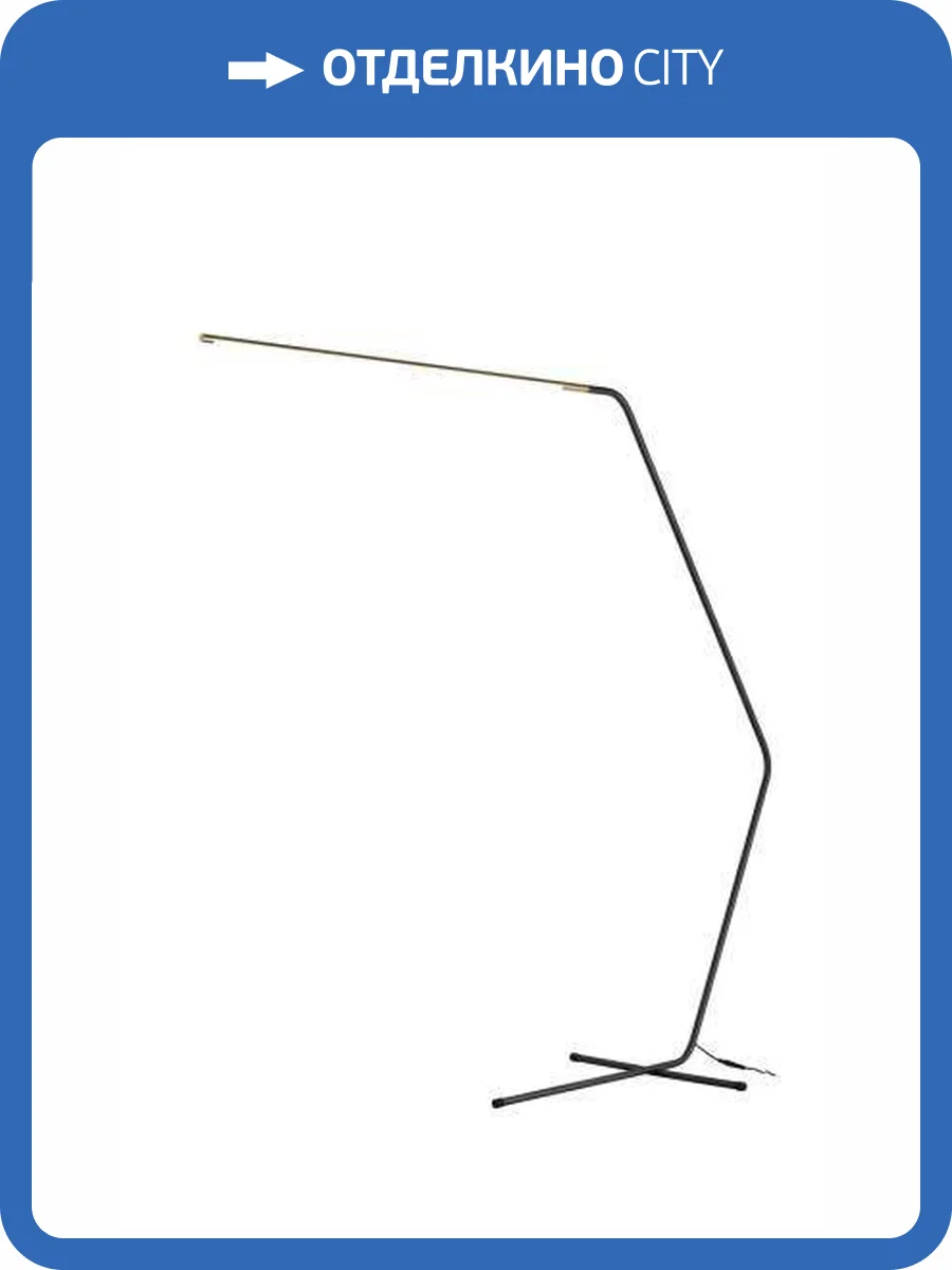 Торшер Alfa Light F3924-36 black+gold 18W 145*50*1 50 фото 2